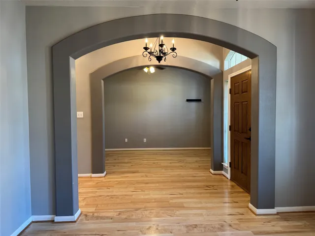 a view of an entryway