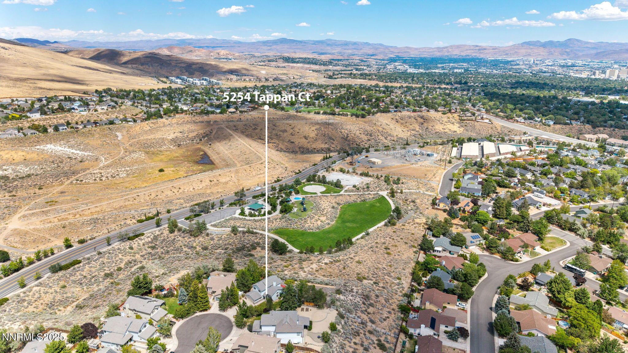 5254 Tappan Court Reno, NV 89523 - Photo 54 of 65 a view of a city with mountains in the background