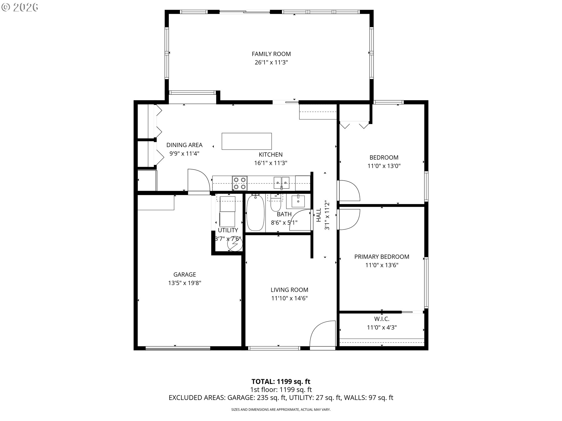 4703 Merlin Street Longview, WA 98632 - Photo 24 of 25 a picture of a floor plan