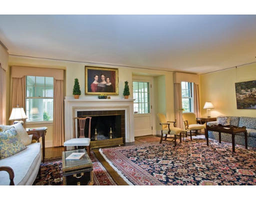 34 Spooner Road Brookline, MA 02467 - Photo 2 of 9 a living room with furniture rug and window