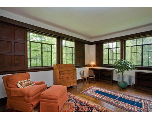 34 Spooner Road Brookline, MA 02467 - Photo 6 of 9 a living room with furniture and a potted plant