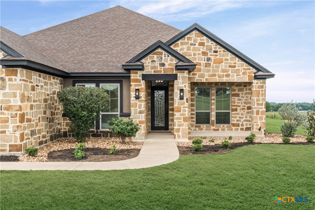 11023 Bigham Road Troy, TX 76579 - Photo 1 of 42 front view of a house with a yard