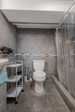 a bathroom with a toilet and a sink