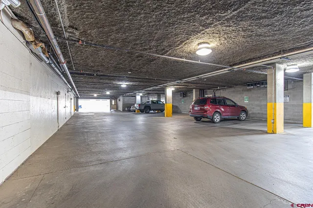 a view of parking area