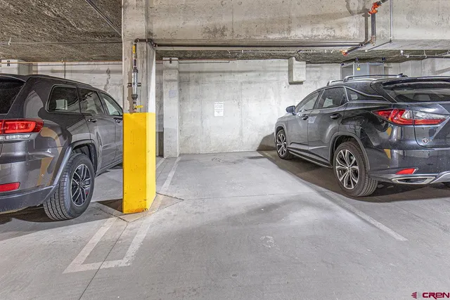 a view of car garage