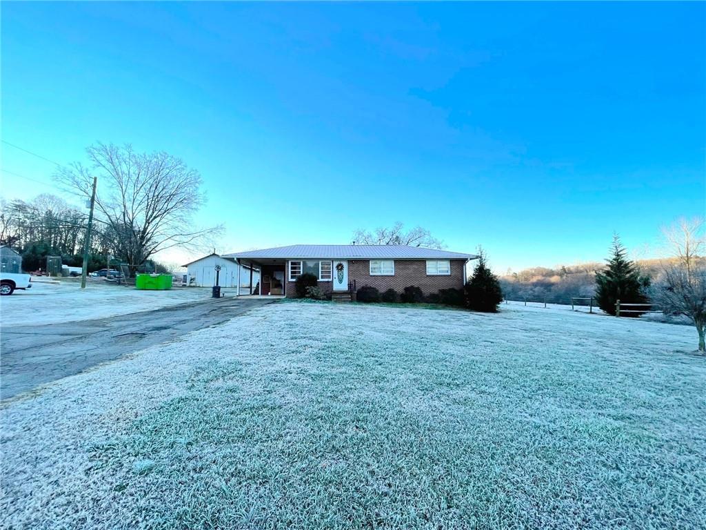 3142 Brockton Road Jefferson, GA 30549 - Photo 1 of 1 a view of house with yard and entertaining space