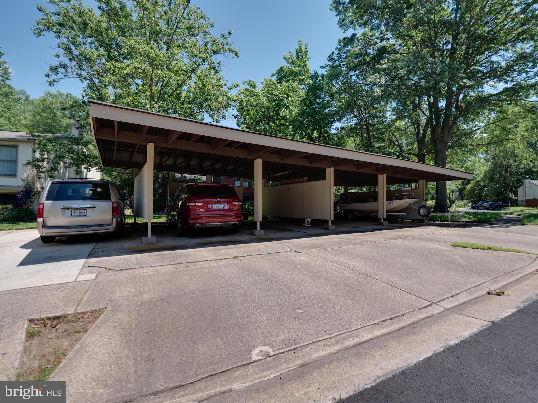 12276 Turkey Wing Court Reston, VA 20191 - Photo 34 of 39 Middle Carport Space belongs to property