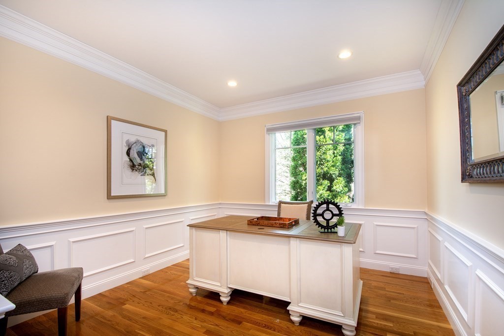 7 Tillinghast Drive, Unit 7 Hingham, MA 02043 - Photo 34 of 42 a view of room with window and wooden floor