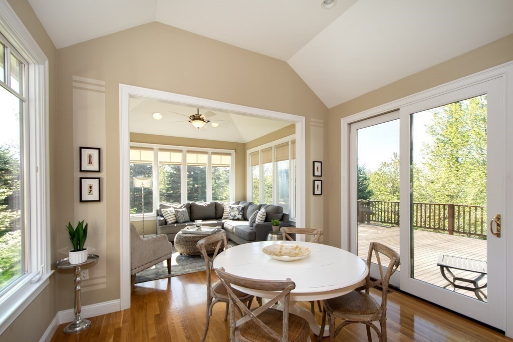7 Tillinghast Drive, Unit 7 Hingham, MA 02043 - Photo 8 of 42 a view of a dining room with furniture window and wooden floor