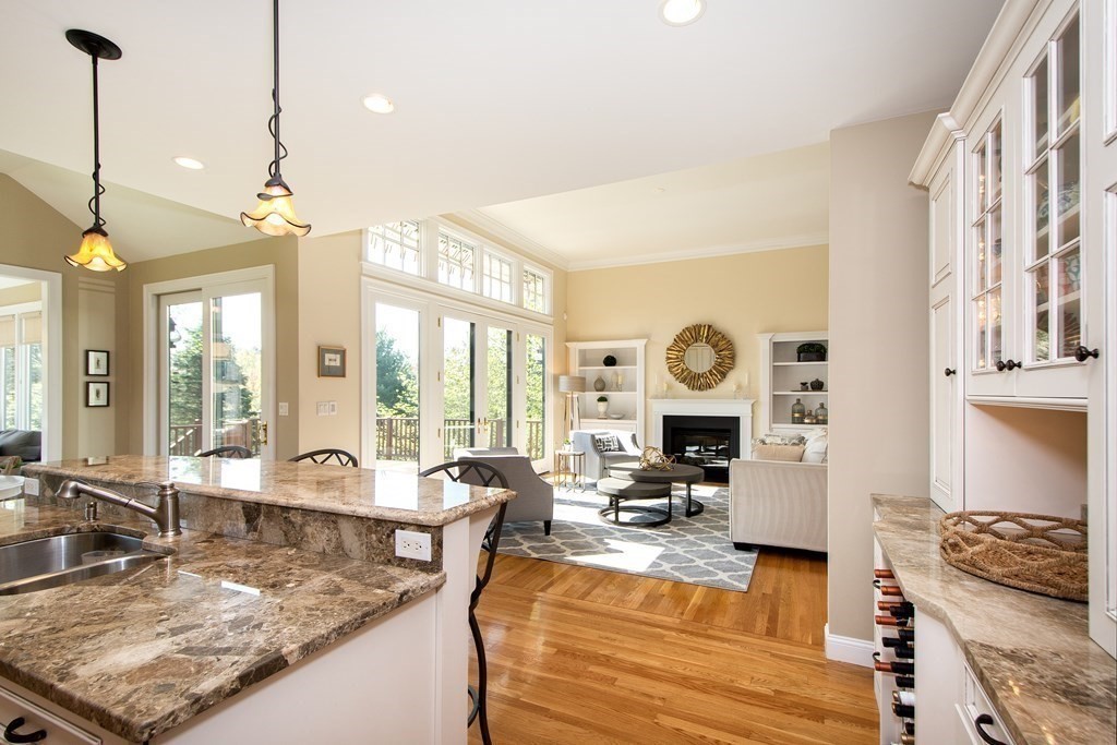 7 Tillinghast Drive, Unit 7 Hingham, MA 02043 - Photo 10 of 42 a view of a living room and kitchen or furniture