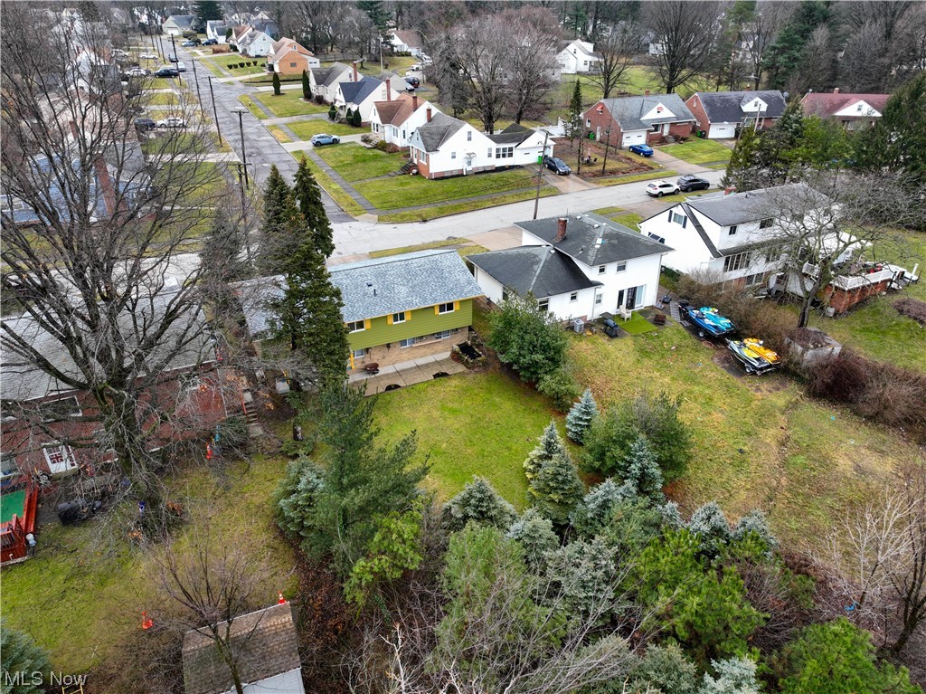 19755 Upper Terrace Road Euclid, OH 44117 - Photo 34 of 38 Aerial view of back yard.