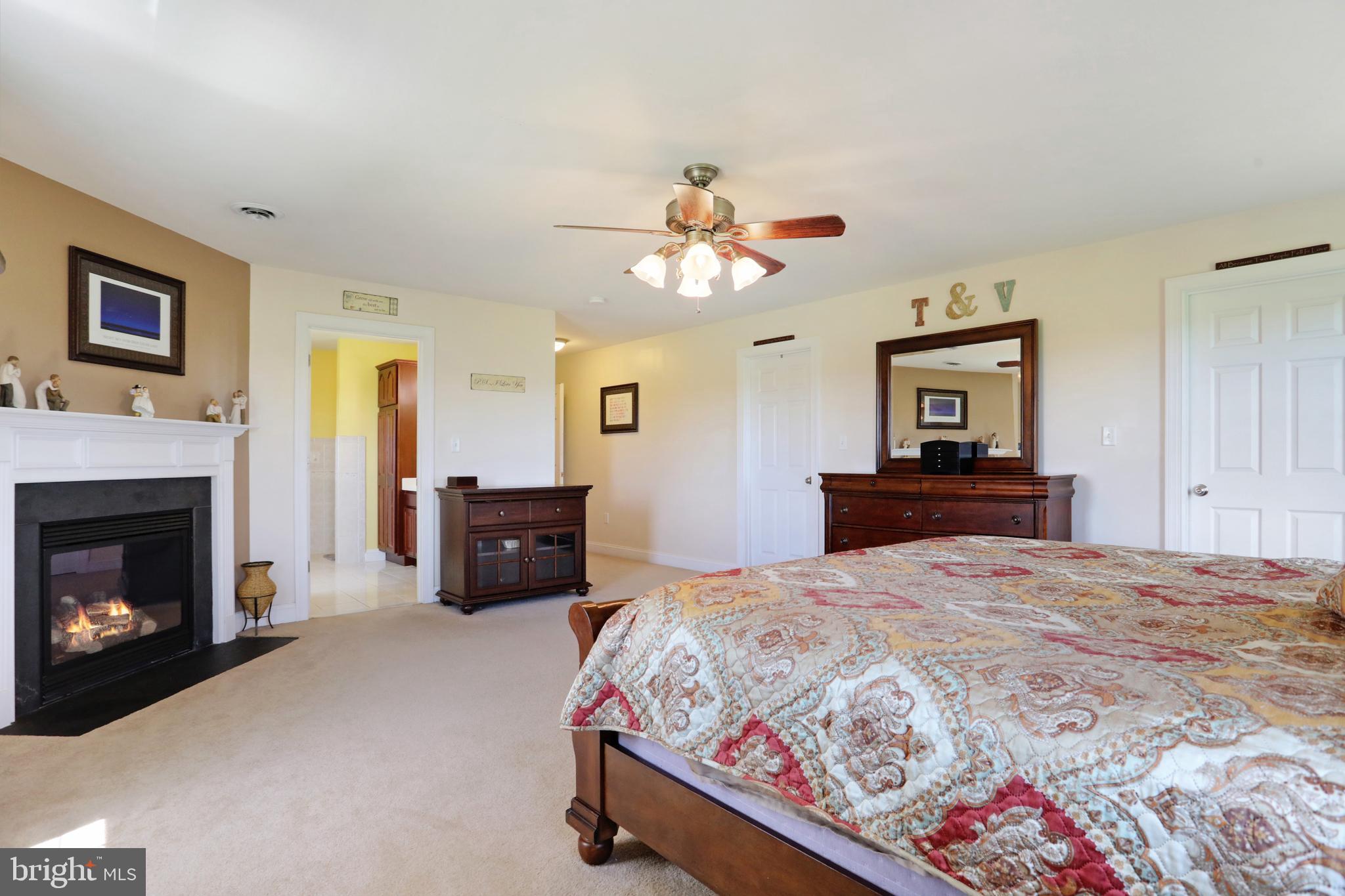 181 Co Rte 1/5 Falling Waters, WV 25419 - Photo 35 of 45 Master suite complete with cozy fireplace