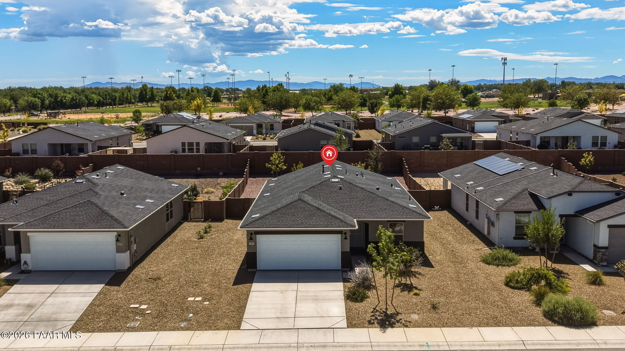 1167 Meta Road Chino Valley, AZ 86323 - Photo 39 of 44 Aerial Front Pinned