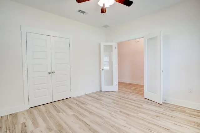 wooden floor in an empty room