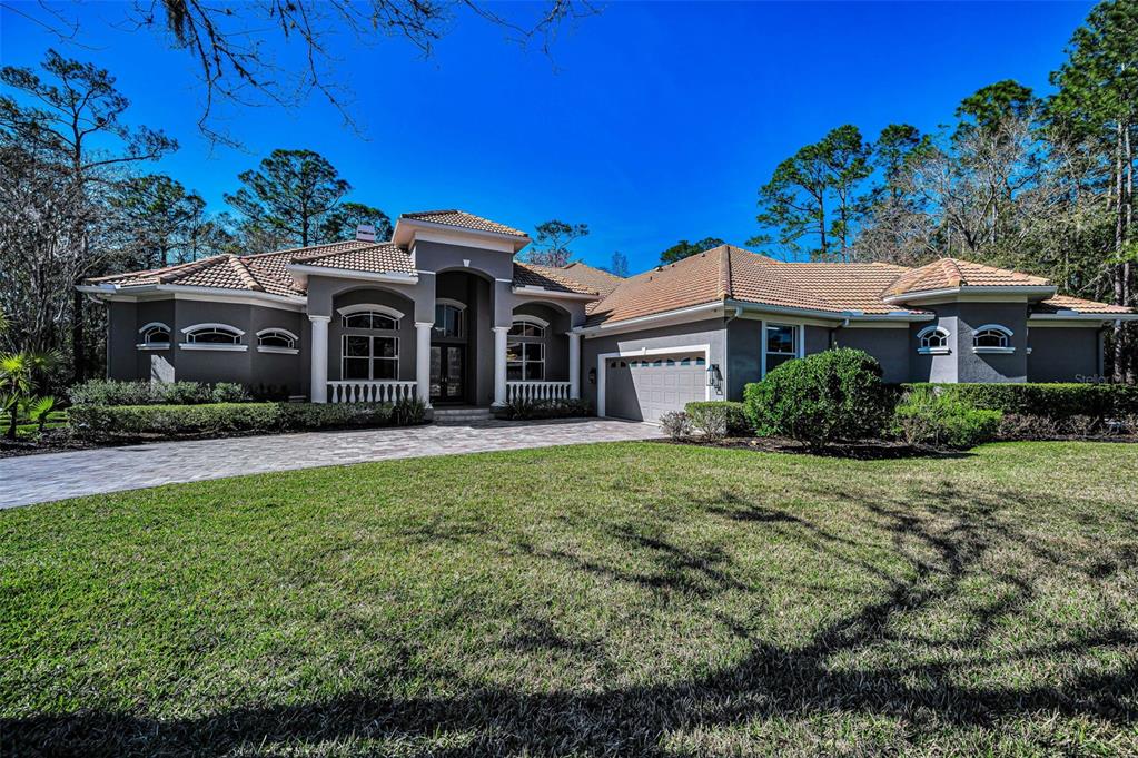 10709 Watula Court New Port Richey, FL 34655 - Photo 97 of 99 a front view of a house with a garden
