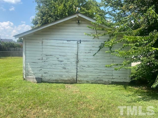 200 South 11th Street Erwin, NC 28339 - Photo 19 of 20 a view of a backyard