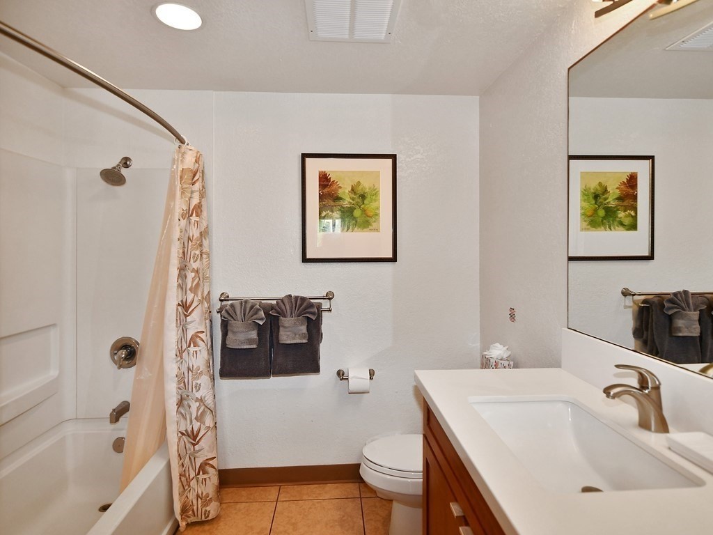 1661 Pee Road, Unit I303 Koloa, HI 96756 - Photo 12 of 15 a bathroom with a sink a toilet and shower