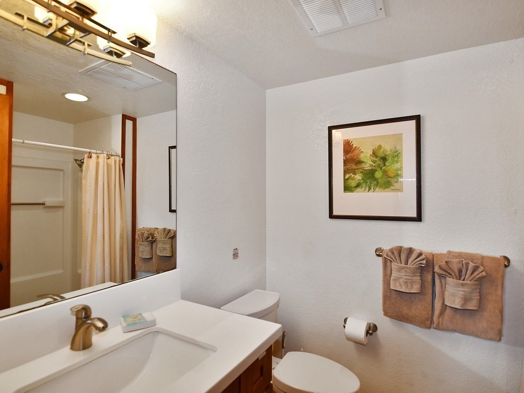 1661 Pee Road, Unit I303 Koloa, HI 96756 - Photo 15 of 15 a bathroom with a sink vanity mirror and toilet