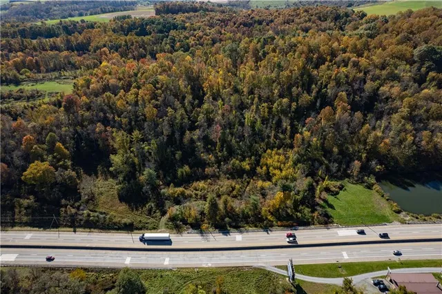 view of city from balcony