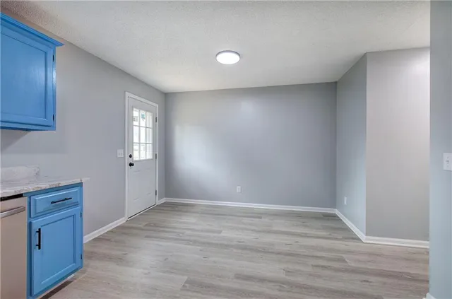 a view of storage and utility room