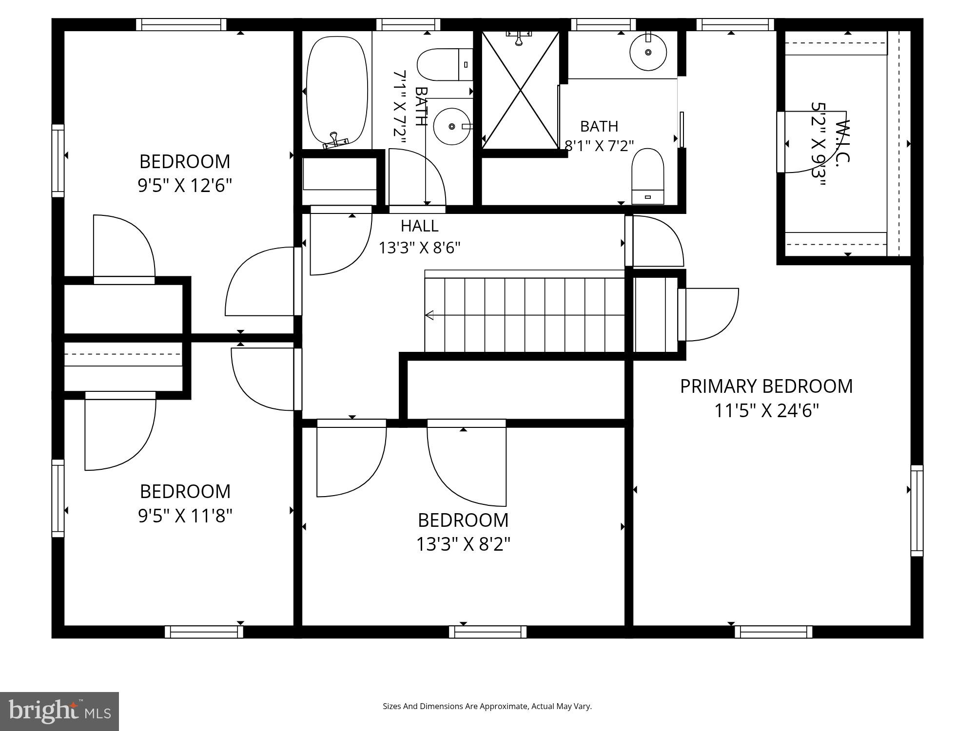 7049 Mink Hollow Road Highland, MD 20777 - Photo 68 of 72 House floorplan - upper level