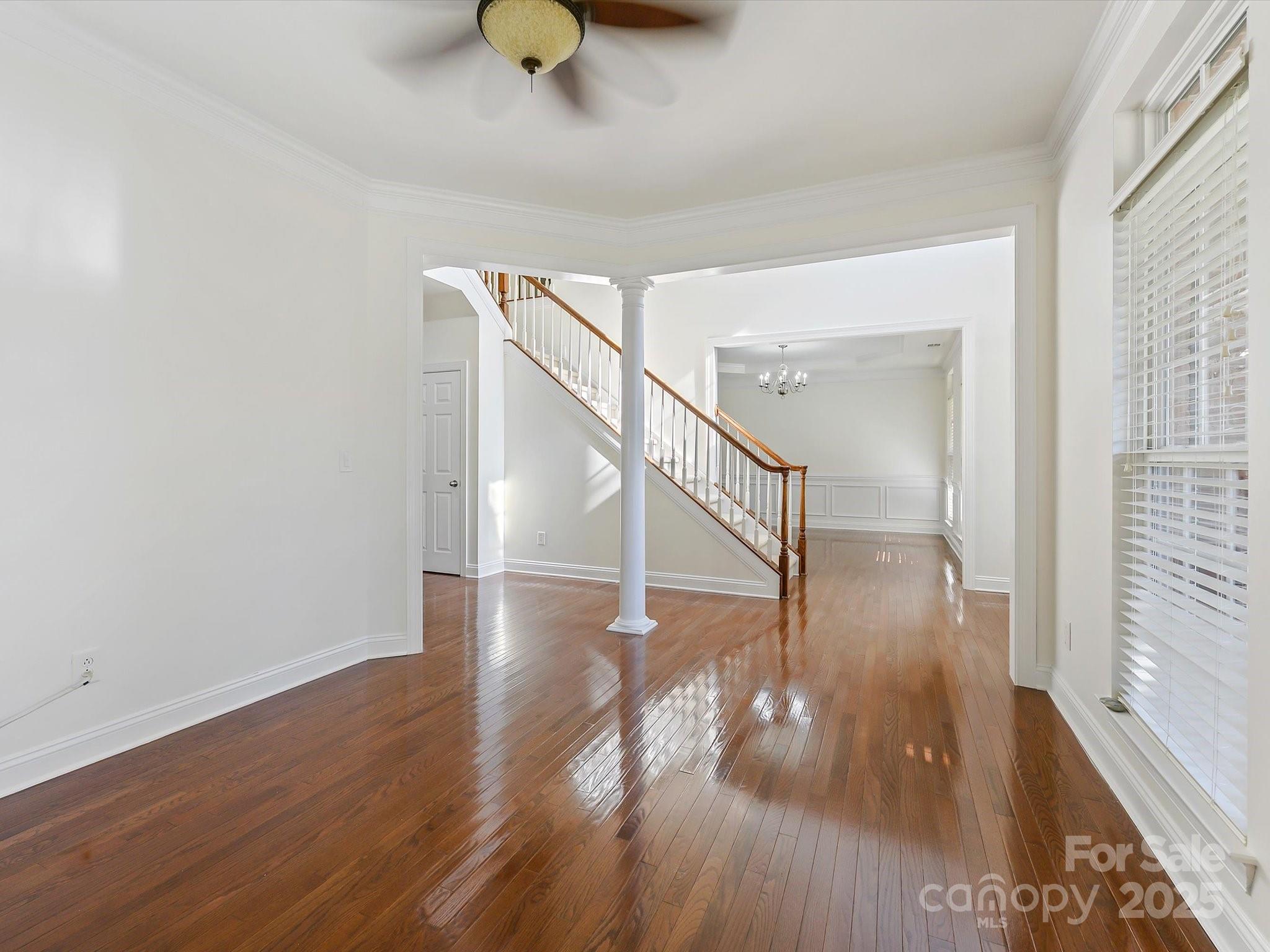 524 Becker Avenue Fort Mill, SC 29715 - Photo 7 of 39 a view of entryway and hall with wooden floor