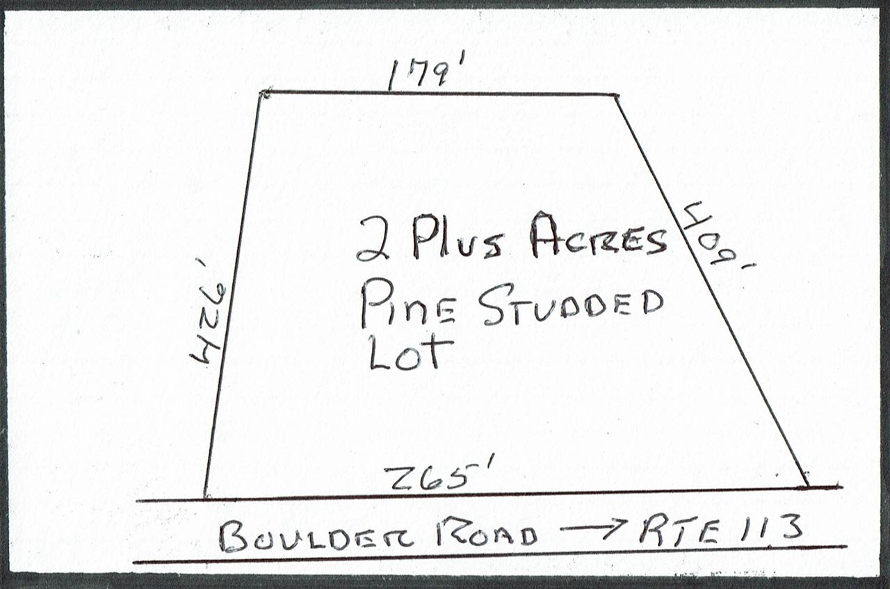 Lot #2 Boulder Road Madison, NH 03849 - Photo 1 of 1