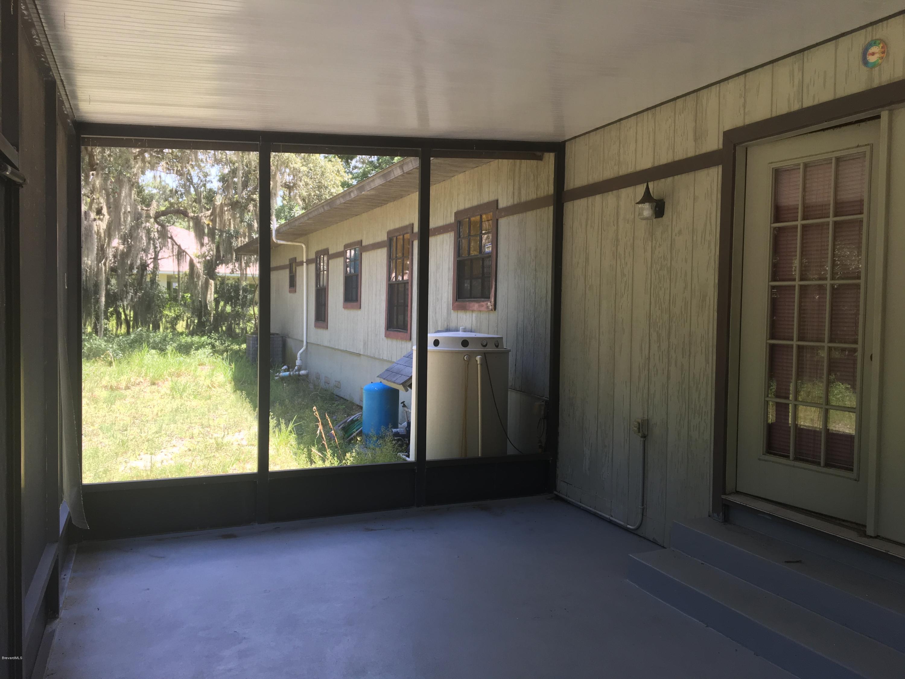 3485 Turtle Mound Road Melbourne, FL 32934 - Photo 28 of 30 Screened Porch