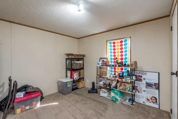 a room with toys and storage