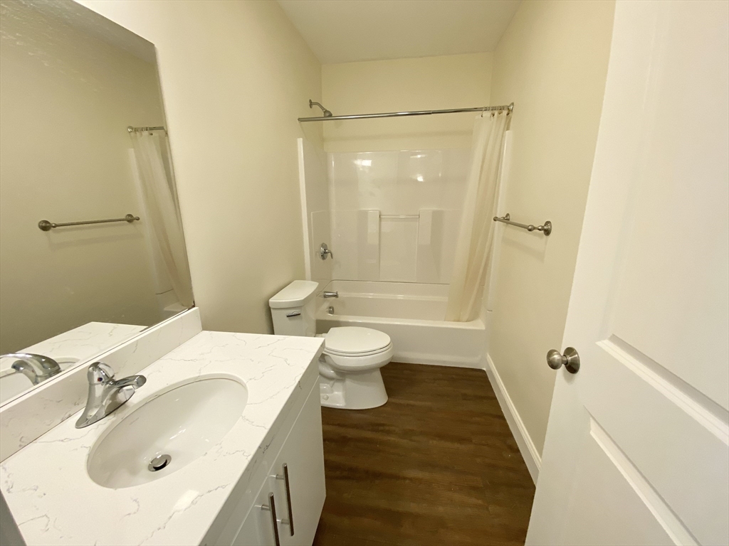 81 Amory Street, Unit 204 Boston, MA 02119 - Photo 9 of 12 a bathroom with a sink a toilet and shower