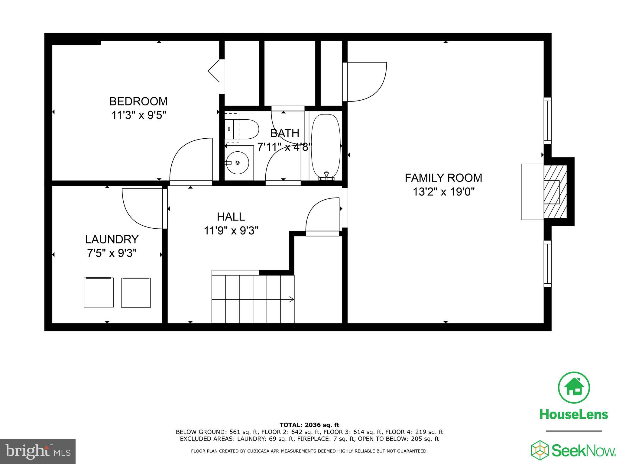 136 Connery Terrace Southwest Leesburg, VA 20175 - Photo 28 of 29 Lower Level Floor Plan