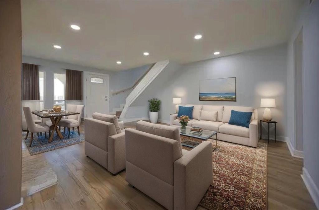 733 Intrepid Drive Garland, TX 75043 - Photo 3 of 25 Staged living room