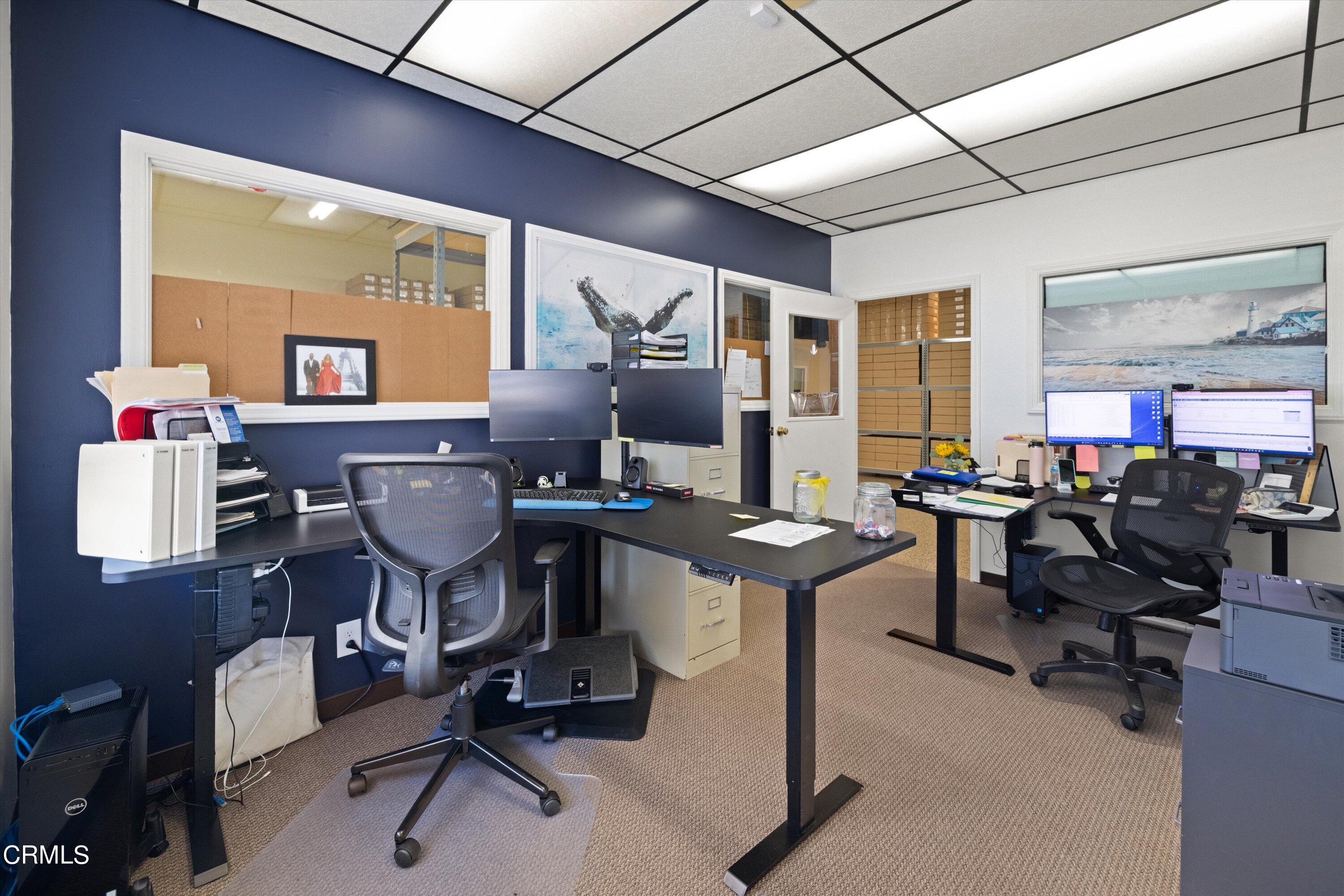 683 Maple Avenue Carpinteria, CA 93013 - Photo 34 of 39 a view of a workspace with furniture and a window