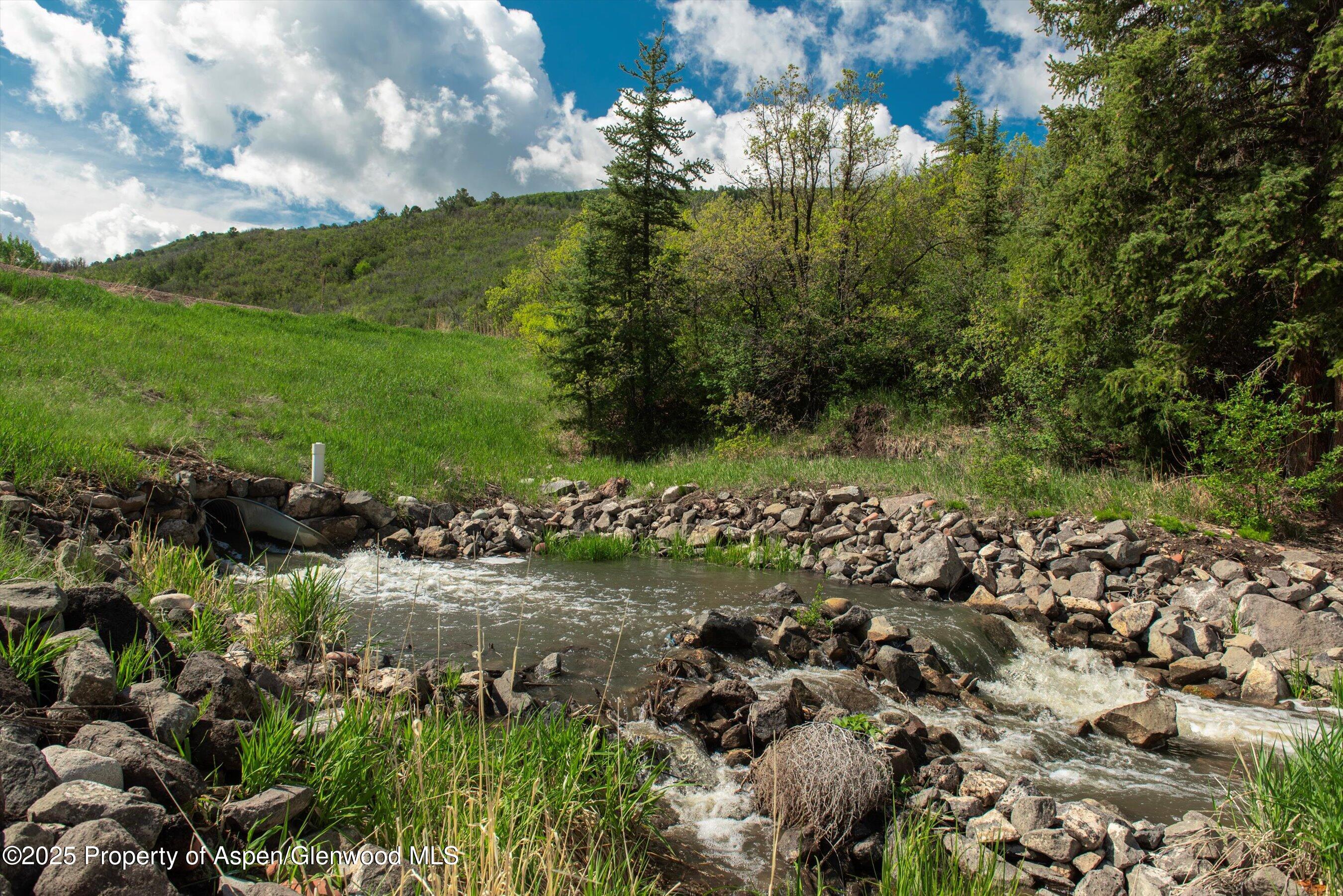 3691 East Sopris Creek Road Basalt, CO 81621 - Photo 14 of 21 a view of a garden with a lake