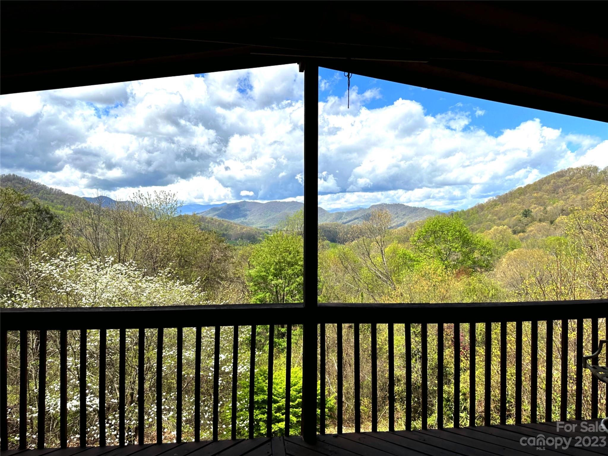 507 Matthew Lane Canton, NC 28716 - Photo 2 of 14 a view of city from a balcony