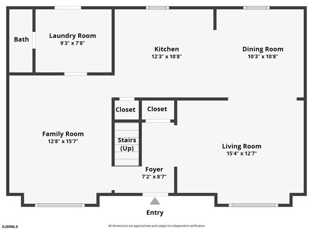 a picture of a bench in room