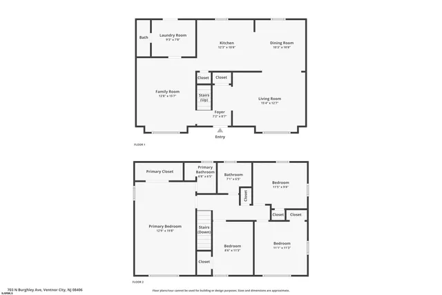 $650,000 | 703 North Burghley Avenue, Ventnor Heights, NJ 08406