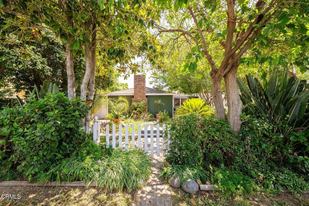 13934 Aztec Street Sylmar, CA 91342 - Photo 2 of 41 a view of a yard with plants and trees