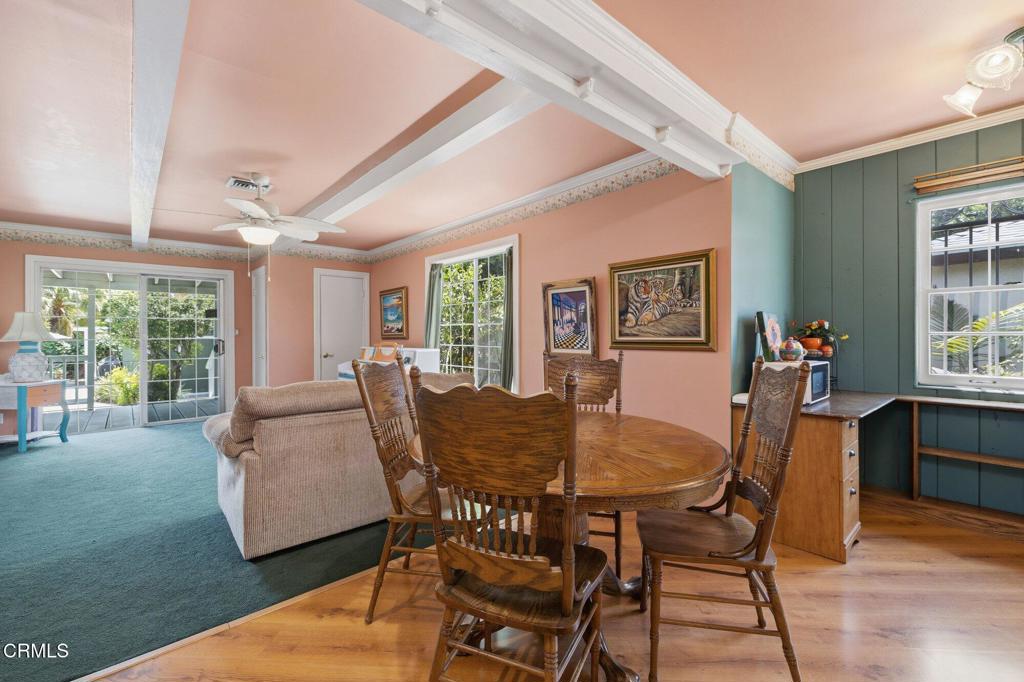 13934 Aztec Street Sylmar, CA 91342 - Photo 22 of 41 a view of a dining room with furniture window and outside view