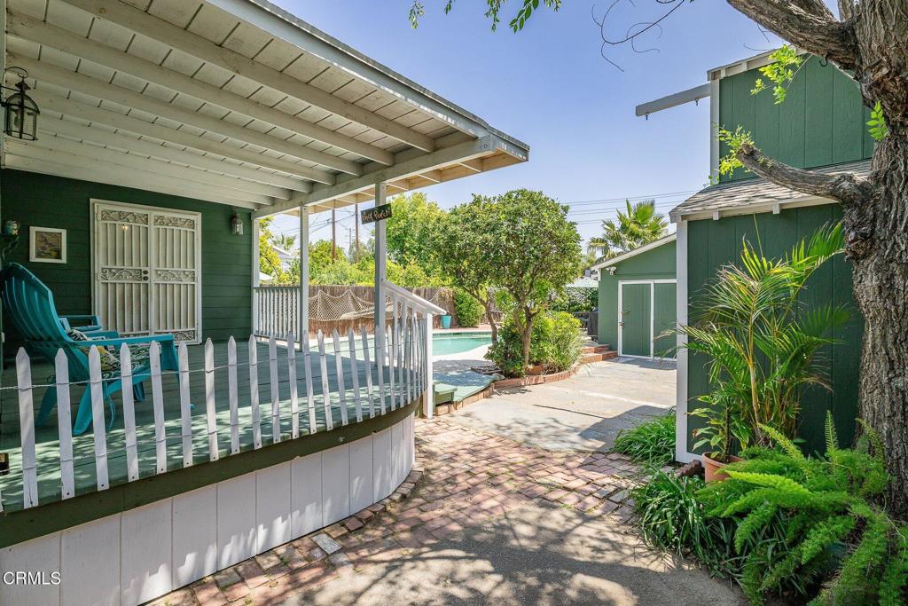 13934 Aztec Street Sylmar, CA 91342 - Photo 34 of 41 a view of a backyard with plants