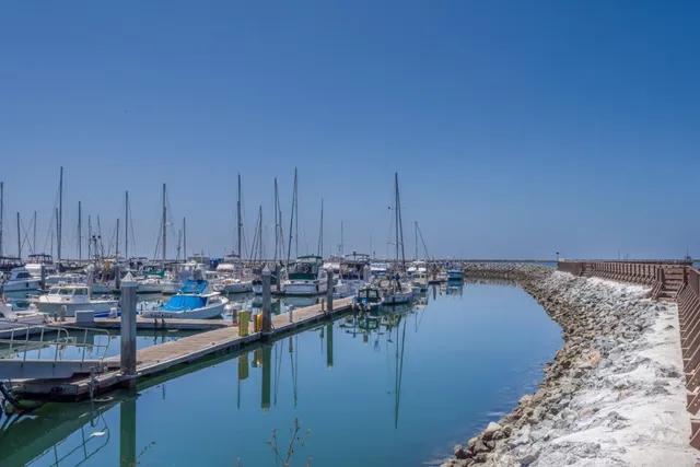 a view of a lake and outdoor space