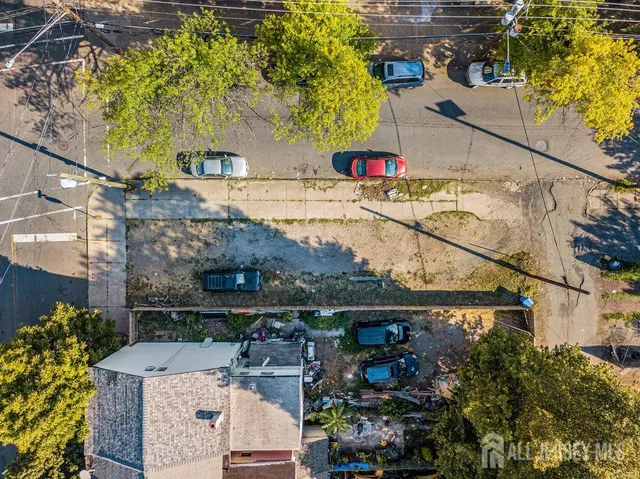 a view of city from the balcony