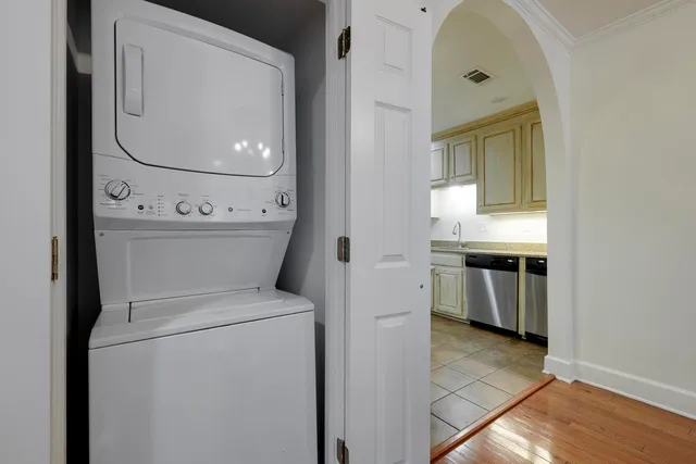 a view of washer and dryer