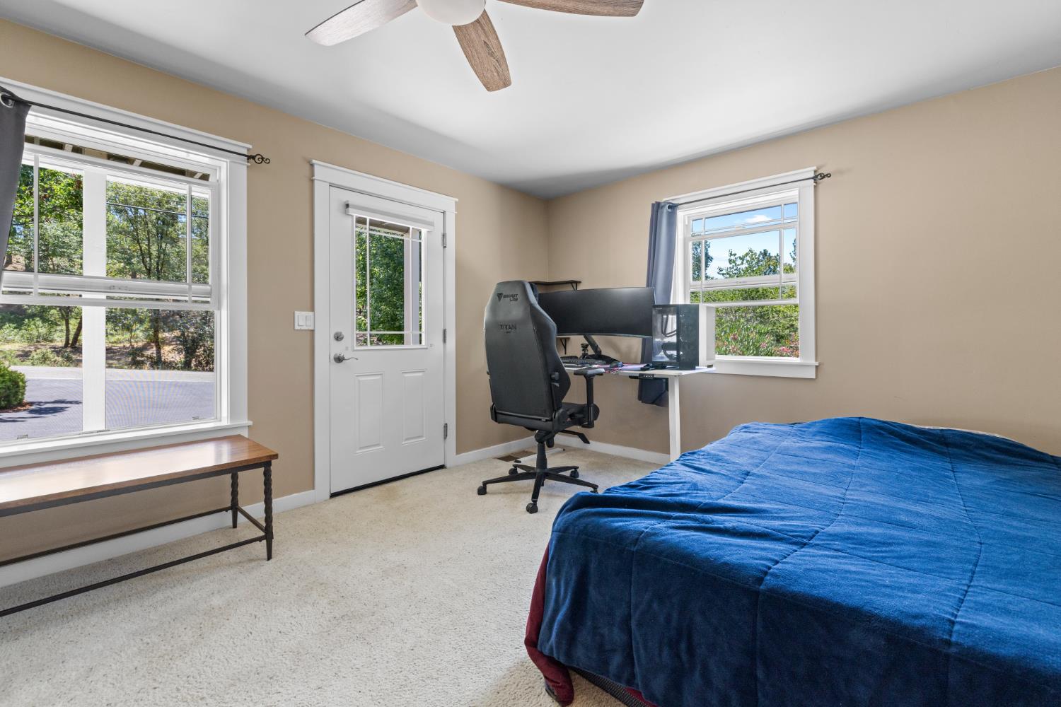 18594 Norlene Way Grass Valley, CA 95949 - Photo 31 of 46 Downstairs, the 3rd bedroom has its own front door.