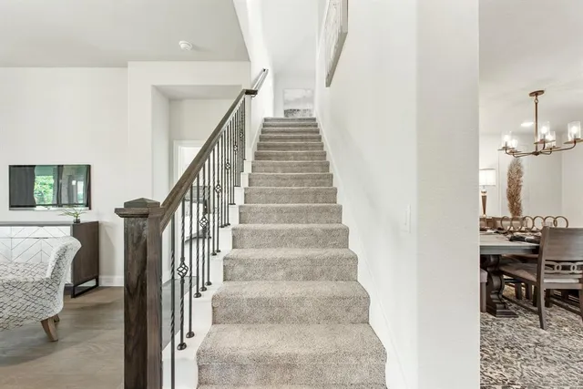 a view of entryway and hall