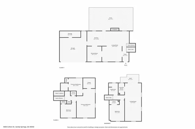 $780,000 | 5650 Colton Drive Northeast, Sandy Springs, GA 30342