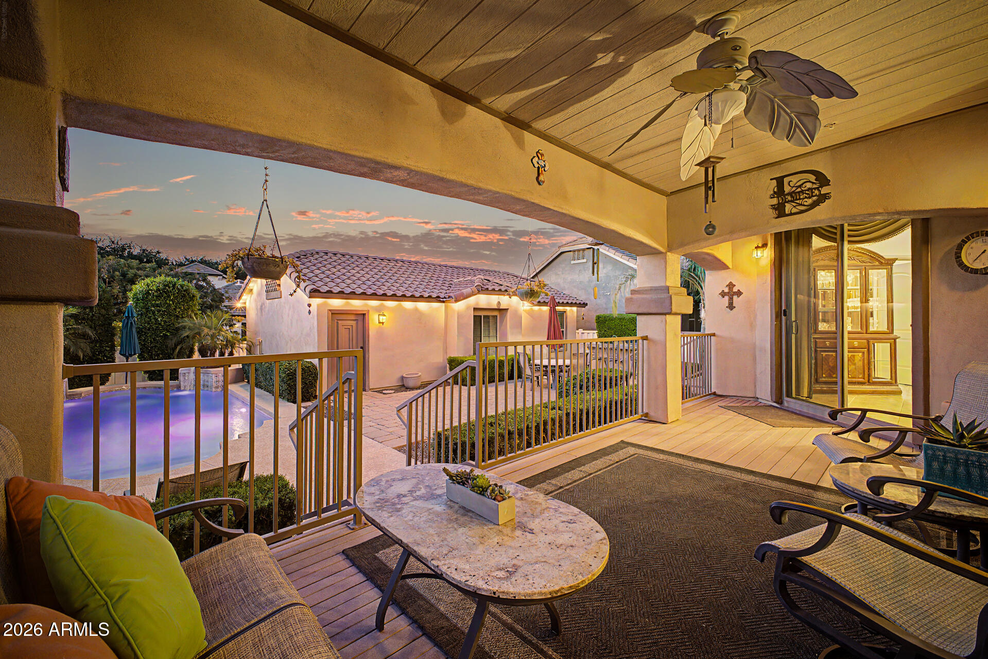 2996 East Agritopia Loop North Gilbert, AZ 85296 - Photo 35 of 73 Covered Deck