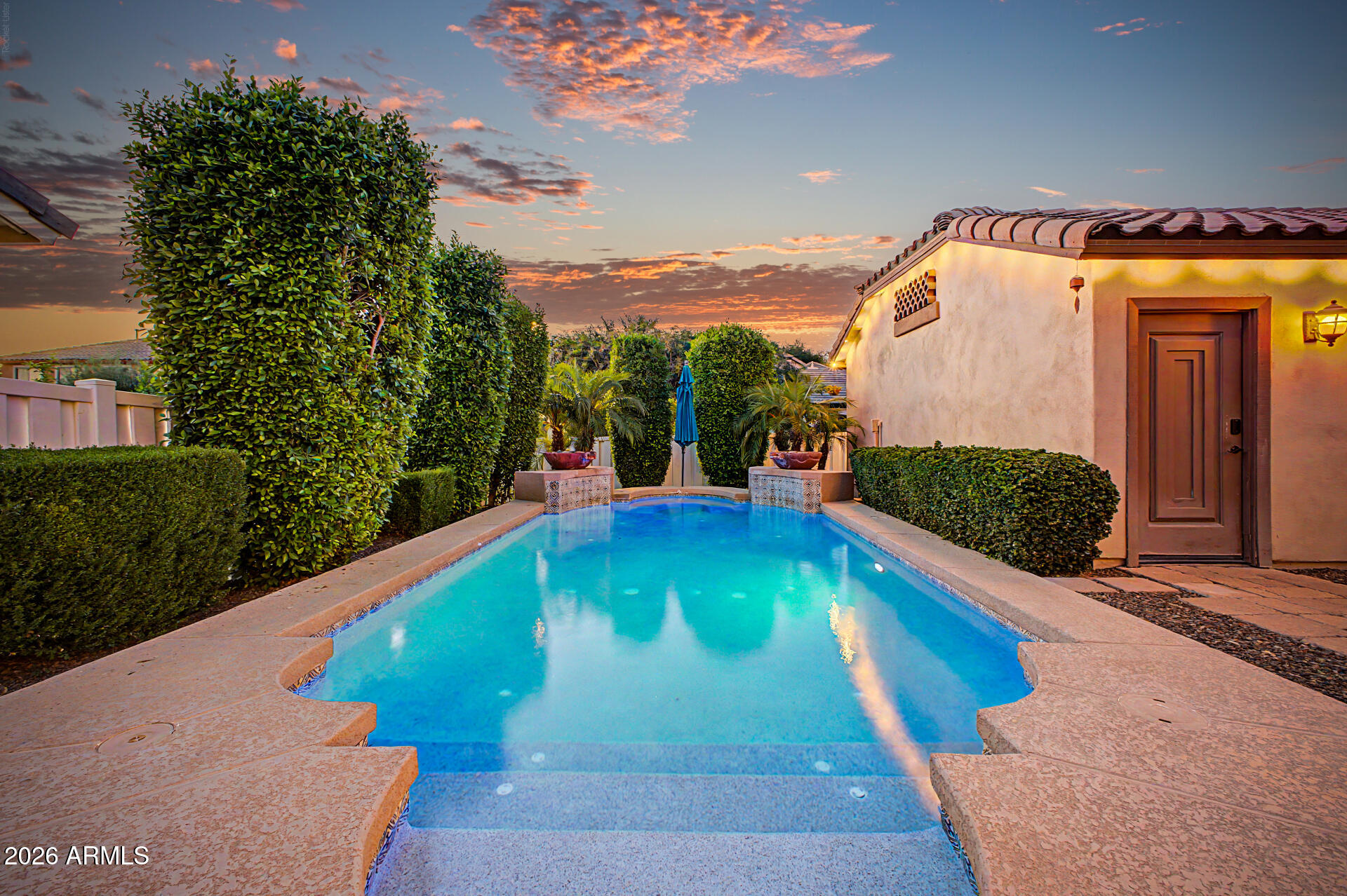 2996 East Agritopia Loop North Gilbert, AZ 85296 - Photo 37 of 73 Shimmering Blue Pool