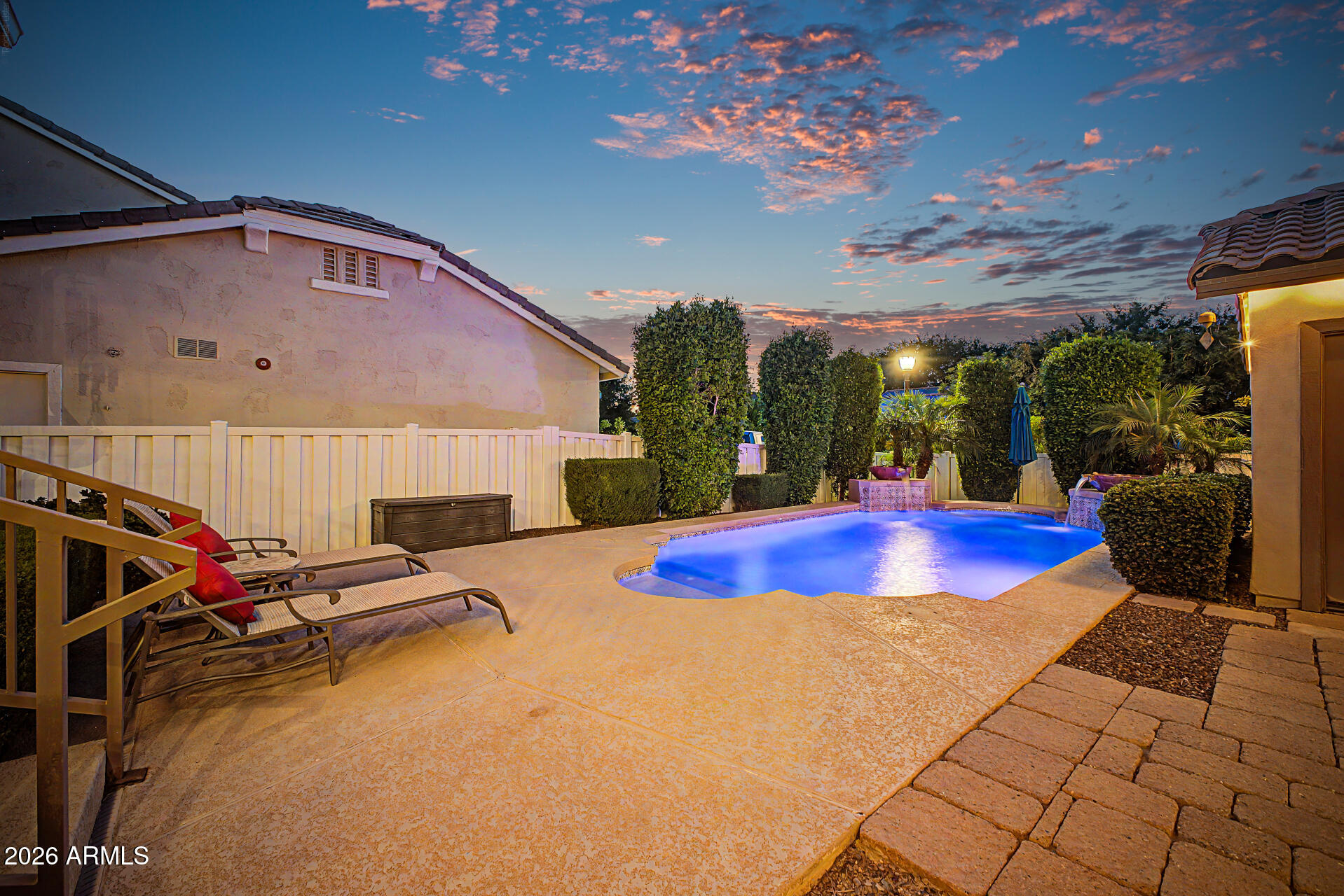 2996 East Agritopia Loop North Gilbert, AZ 85296 - Photo 38 of 73 Private Backyard Oasis