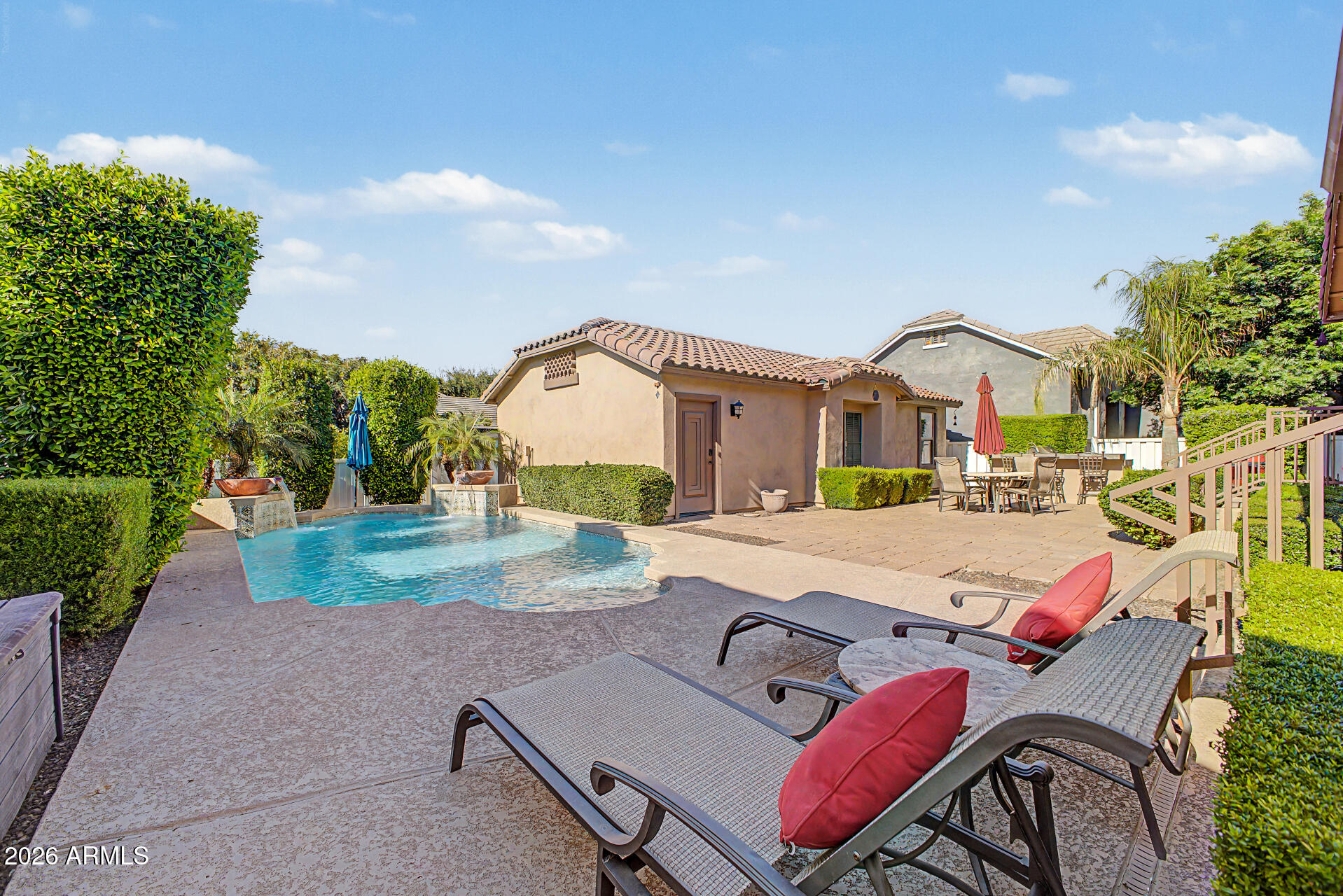 2996 East Agritopia Loop North Gilbert, AZ 85296 - Photo 45 of 73 Private Backyard Oasis